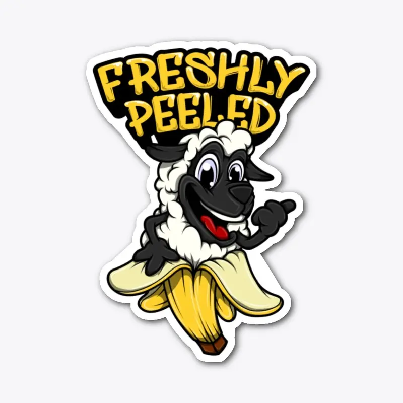 "FRESHLY PEELED" ™  Happily Peeled 🐑